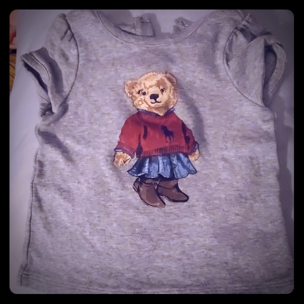 Ralph Lauren Cowgirl Polo Bear Tee